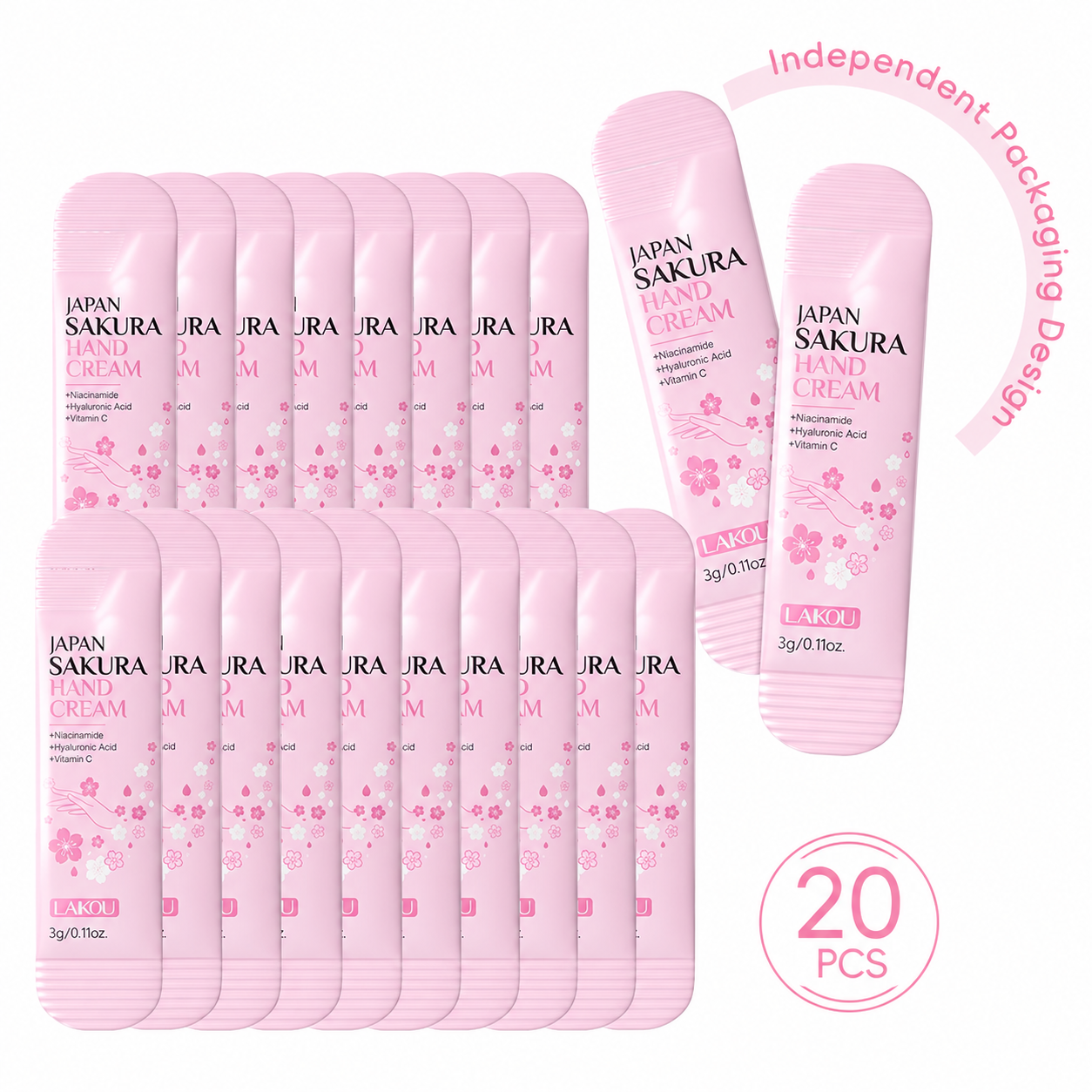 Veltix Store - Japan Sakura Hand Cream – 20pc Set