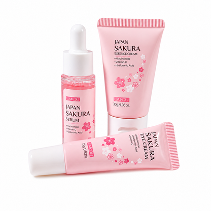 Veltix Store – Sakura 3pcs Skin Care Set