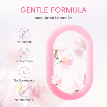 Veltix Store – Sakura 3pcs Skin Care Set